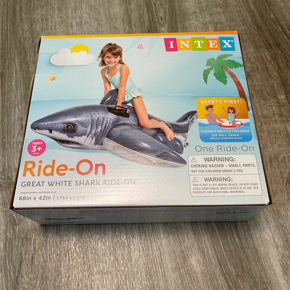 Inflatable Pool/Beach Float Shark - Picture 3 of 4